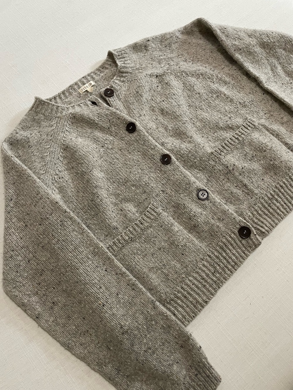 Siskin mamaowl terra wool cardigan size small